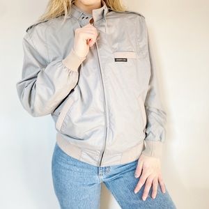 Members Only Gray Bomber Jacket